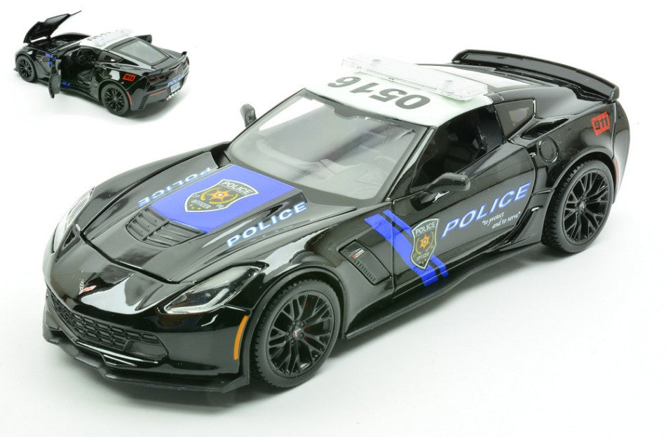 Chevrolet Corvette Z06 Police 2015 – Maisto 1:24