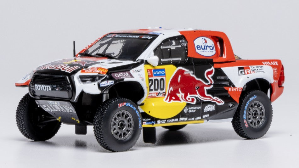 Toyota Gr Dkr Hilux Evo T1+ N.200 Rally Dakar 2023 Attiya-baumel – Ixo Model 1:43