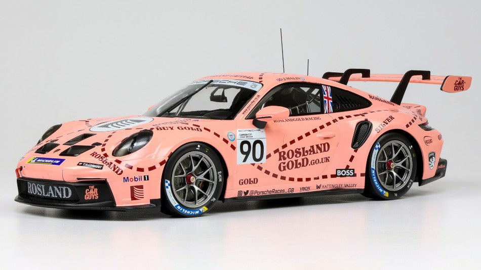 Porsche 911 Gt3 N.90 Porsche Cup Brands Hatch 2023 J.Malin 1:18 – Ixo Model