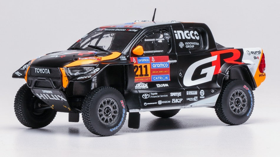 Toyota Gr Dkr Hilux Evo T1+ N.211 Rally Dakar 2025 Henk-brett – Ixo Model 1:43