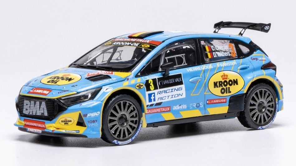 Hyundai i20 N N.3 RALLY2 Spa 2024 Cherain-withers – Ixo Model 1:43