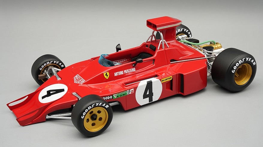 Ferrari 312B3-73 N.4 Watkins Glen GP 1973 A.MERZARIO – Tecnomodel 1:18