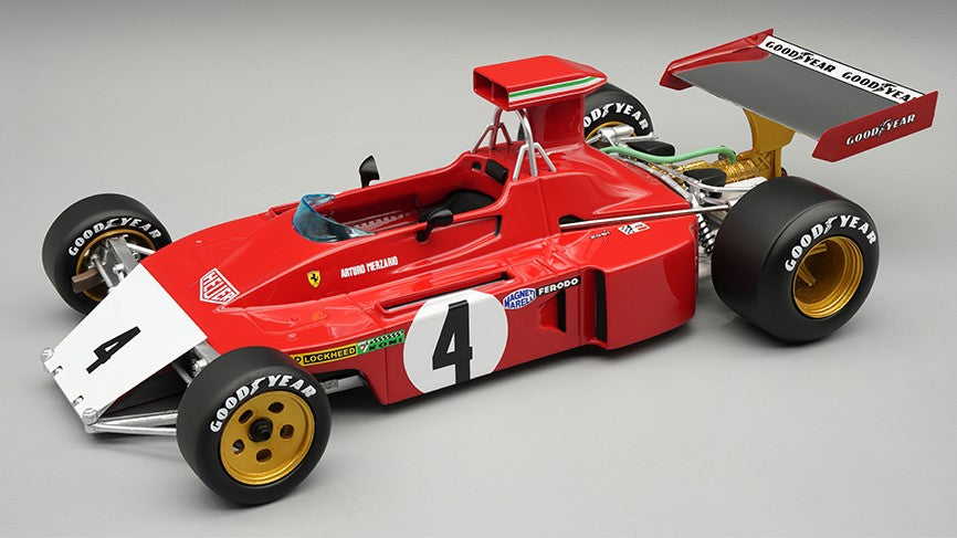 Ferrari 312B3-73 N.4 Canada GP 1973 A.MERZARIO Crashed Nose – Tecnomodel 1:18