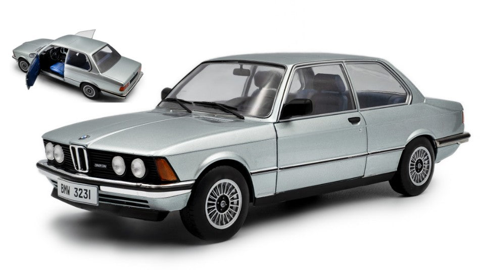 BMW 3-SERIES 323I (E21) 1980 Met.silver – Solido 1:18