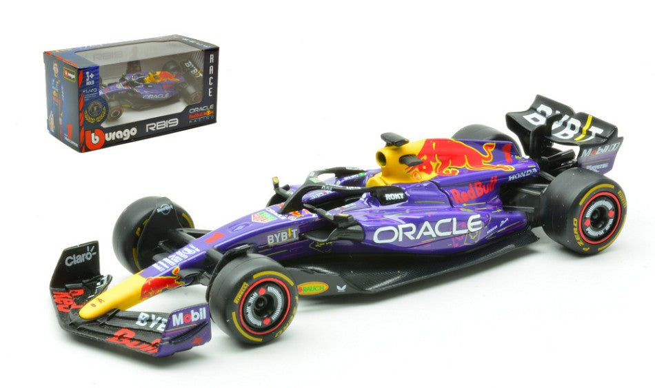 Red Bull RB19 N.1 Max Verstappen 2023 Winner Las Vegas GP – Burago 1:43