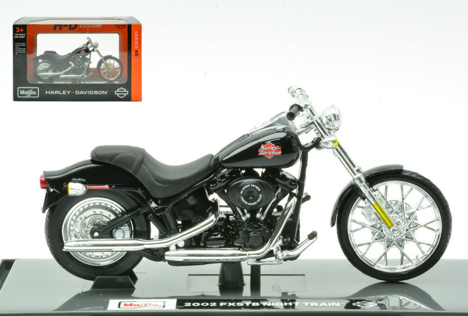 Harley Davidson 2002 Fxstb Night Train 1:18 – Maisto