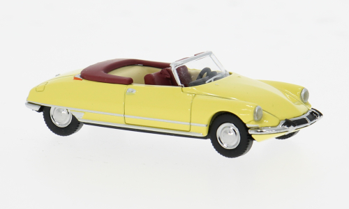 Citroen Ds Cabrio 1963 Light Yellow – Brekina 1:87