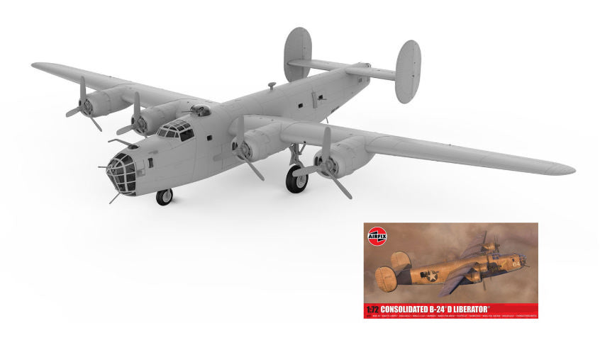 Consolidated B-24D Liberator Kit – Airfix 1:72