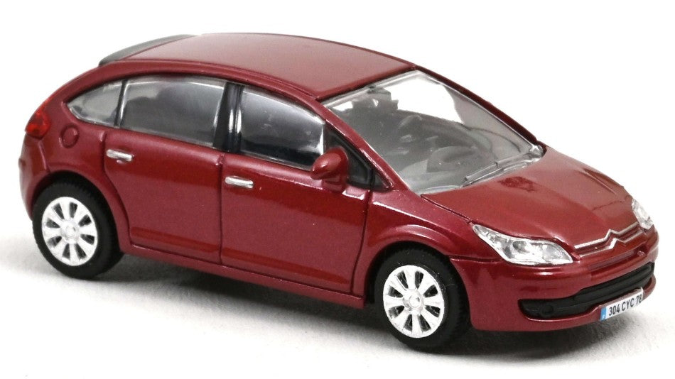 Citroën C4 Berline 2004 rosso 1:87 – Norev