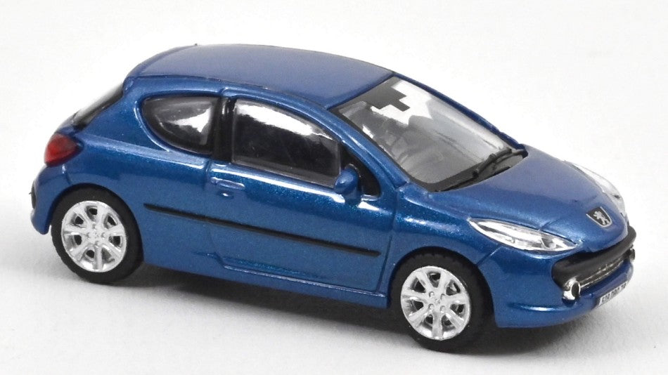 Peugeot 207 Premium Pack Aegean Blue 2007 – Norev 1:87