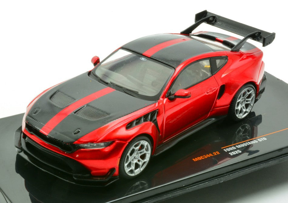 Ford Mustang Gtd 2025 Dark Red – Ixo Model 1:43