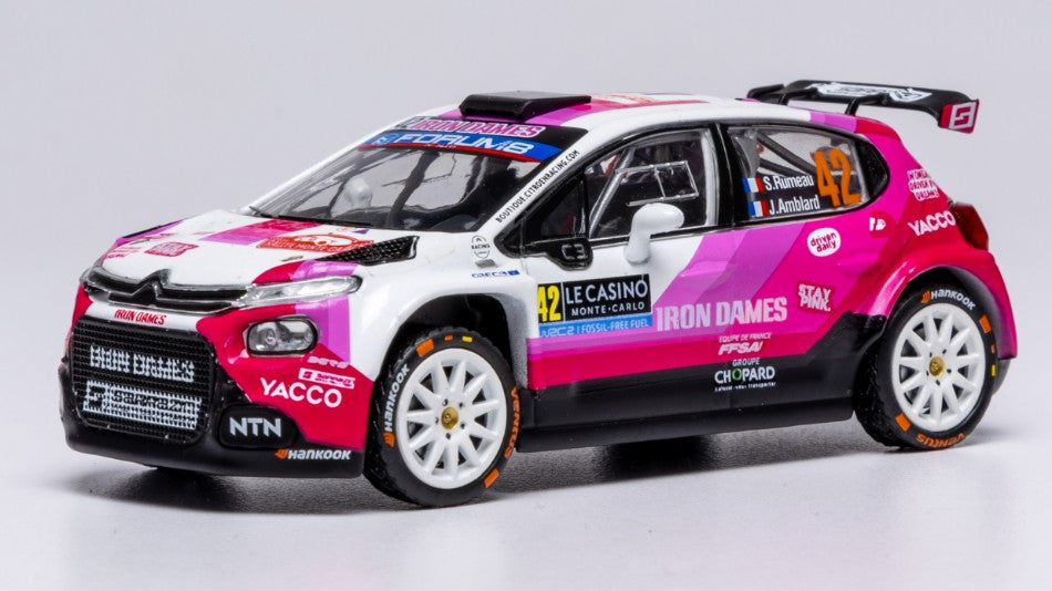 Citroen C3 N.42 RALLY2 Rally Monte Carlo 2025 Rumeau-amblard – Ixo Model 1:43