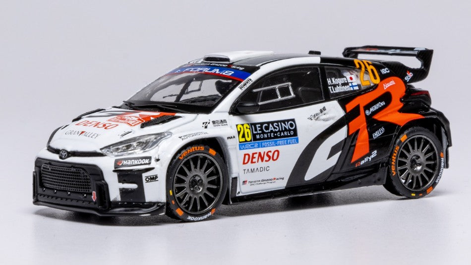 Toyota Gr Yaris N.26 RALLY2 Monte Carlo 2025 Kogure-luhtinen – Ixo Model 1:43
