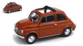 Fiat 500 F 1965-72 Aperta Rosso Corallo Chiaro – Brumm 1:43