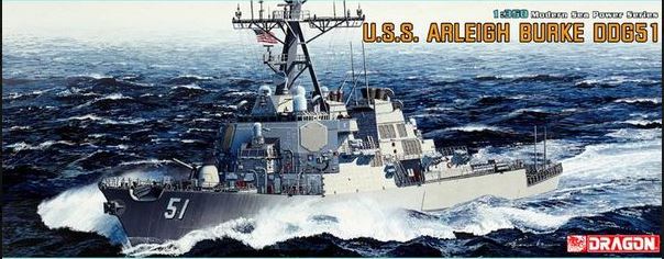 U.S.S. Arleigh Burke DDG-51 Kit – Dragon 1:350