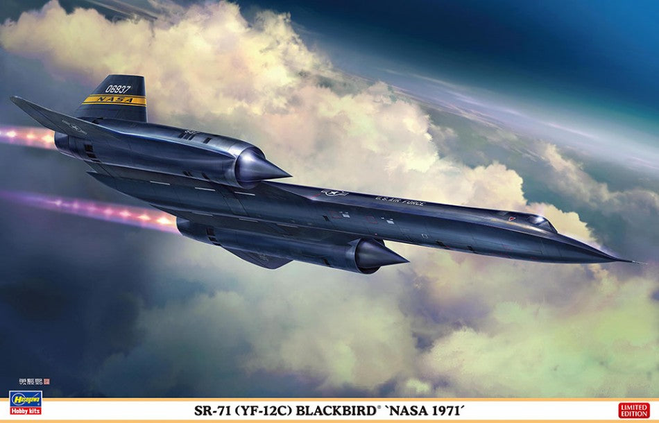 SR-71 Blackbird Nasa 1971 Kit – Hasegawa 1:72