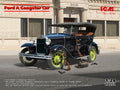 Ford Model A Gangster Car W/guns Kit – ICM 1:24