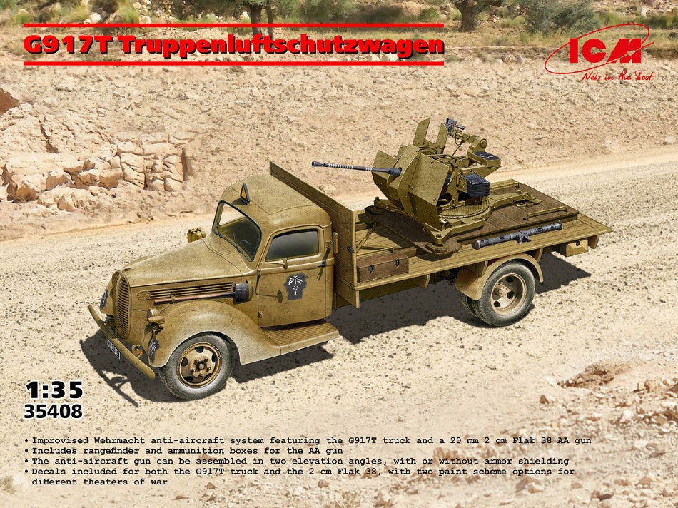 G917T Truppenluftschutzwagen Kit – ICM 1:35