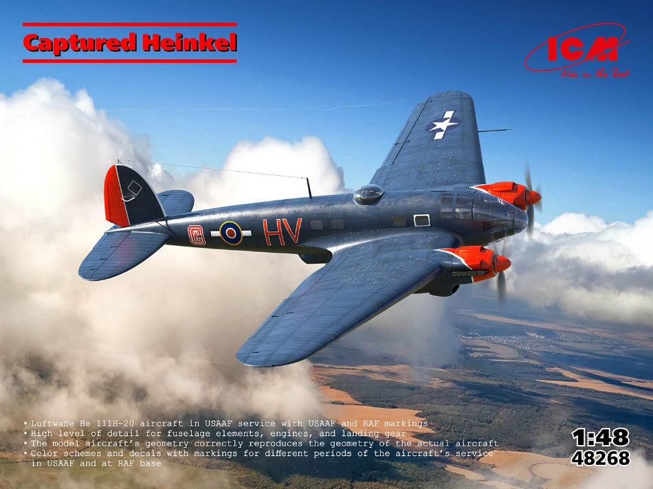 Captured Heinkel Kit – ICM 1:48