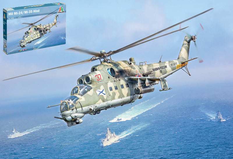 Mil Mi-24P/MIL Mi-35P Kit – Italeri 1:72