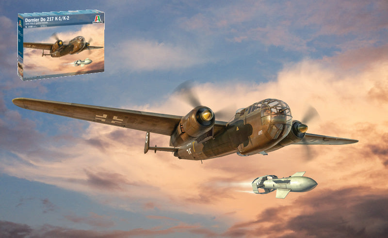 Do 217K With Fritz X Kit 1:72 – Italeri