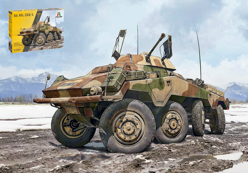 Sd.kfz. 234/1 Kit – Italeri 1:35