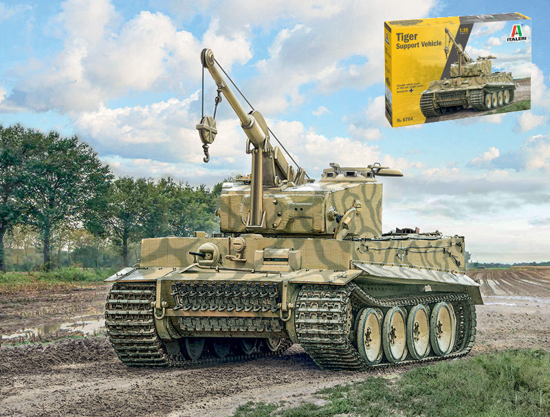 Tiger Support Vehicle Kit – Italeri 1:35