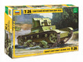 Soviet Tank T-26 Kit – Zvezda 1:35