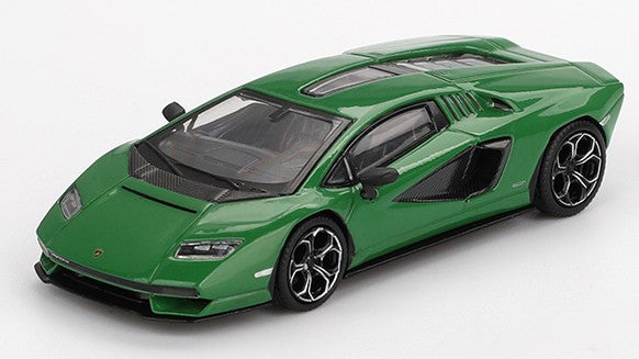 Lamborghini Countach Lpi 800-4 2022 Verde Medio – Mini GT 1:64