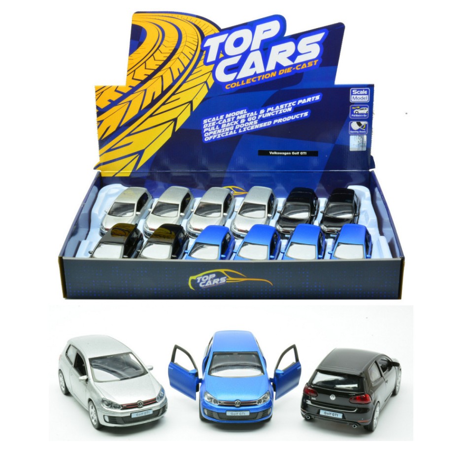 VW Golf Gti Col.ass. (5018) Cm 12 – Kinsmart 1:32