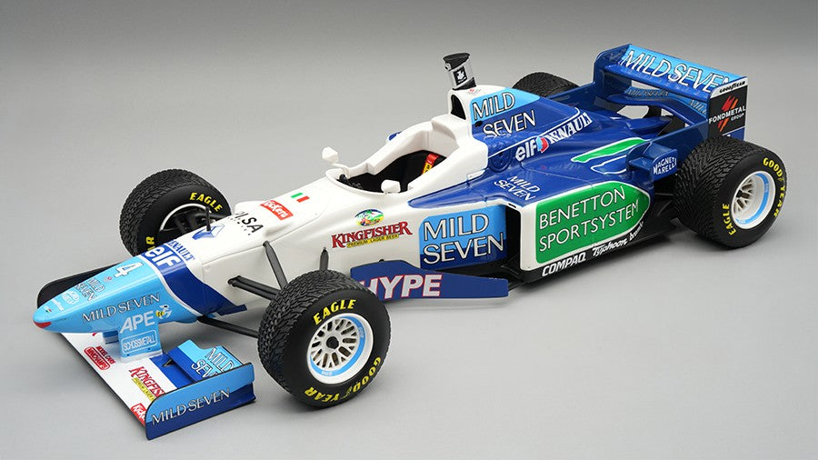 Benetton B196 N.4 Spain GP 1996 G.BERGER – Tecnomodel 1:18
