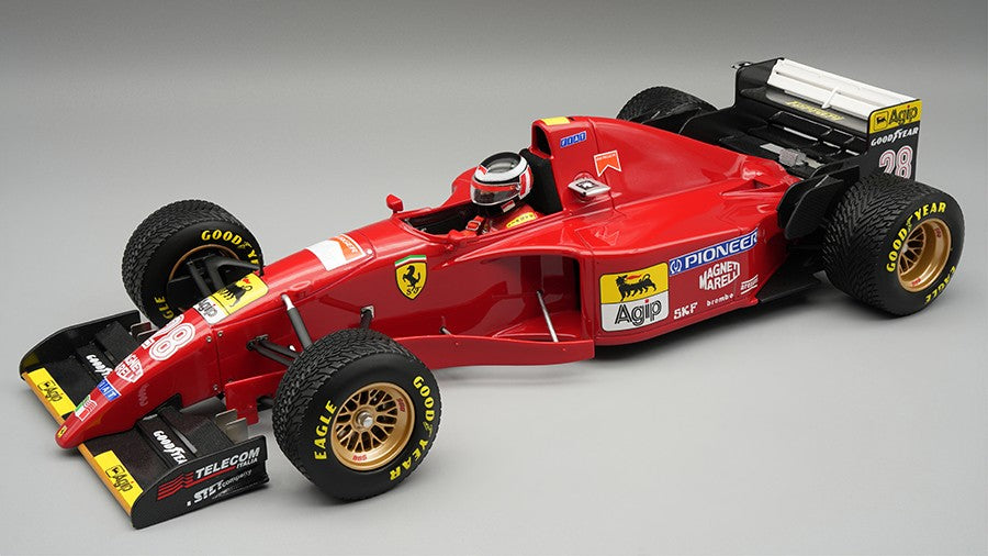 Ferrari 412T2 N.28 Japan GP 1995 Rain Tyres G.BERGER W/driver – Tecnomodel 1:18