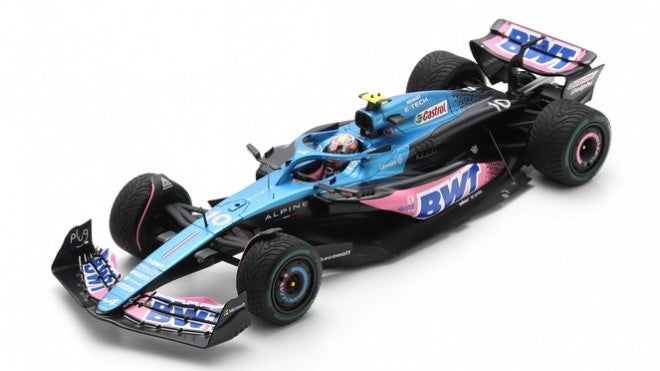 Alpine A523 N.10 3rd Dutch GP 2023 Pierre Gasly With Pit Board – Spark Model 1:18