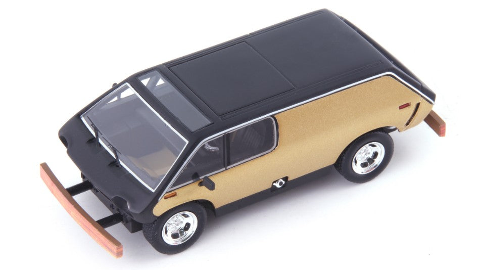 Brubaker Box Van 1972 Gold-black – Avenue43 1:43