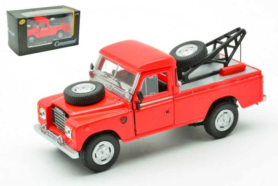 Land Rover Series 109 Pick Up Tow Truck rosso 1:43 – Cararama