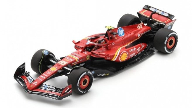 Ferrari SF-24 N.55 3rd Monaco GP 2024 C.SAINZ – Looksmart 1:18