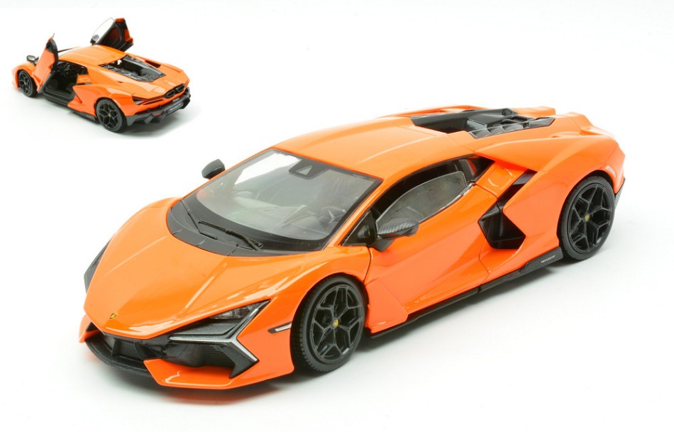 Lamborghini Revuelto Orange – Welly 1:24