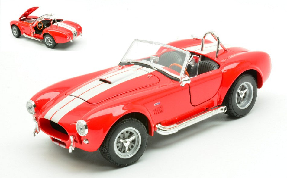 Shelby Cobra 427 Sc 1965 rosso/bianco 1:24 – Welly