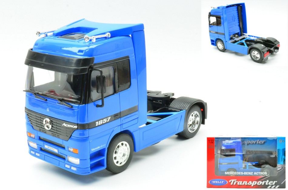 Mercedes Actros 4x2 Blue – Welly 1:32