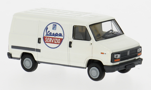 Fiat Ducato Vespa Service 1982 White – Brekina 1:87