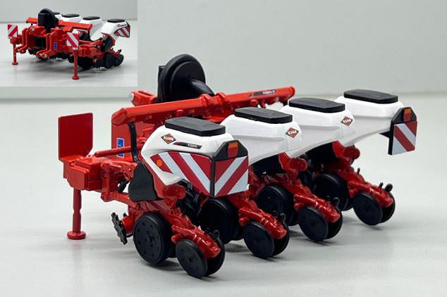 Seminatrice Kuhn Kosma M 4 Rangs Grey – Replicagri 1:32