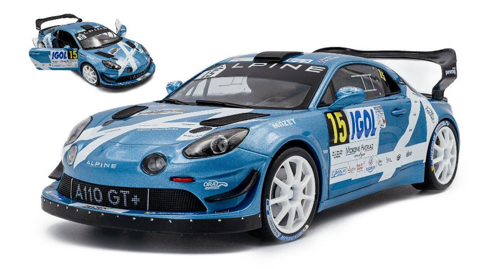 Alpine A110 Rgt N.15 Rally Mont Blanc 2024 R.Astier-D.Giraudet 1:18 – Solido