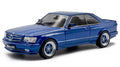Mercedes 560 Sec AMG Widebody 1990 Linarite Blue Pearl – Solido 1:43