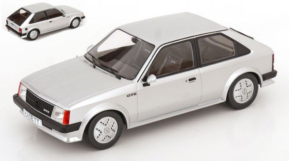 Opel Kadett D Gte 1983 Silver – ModelCarGroup 1:18
