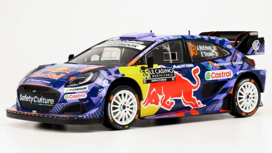 Ford Puma N.55 Rally1 Rally Monte Carlo 2025 Mcerlean-Treacy 1:18 – Ixo Model