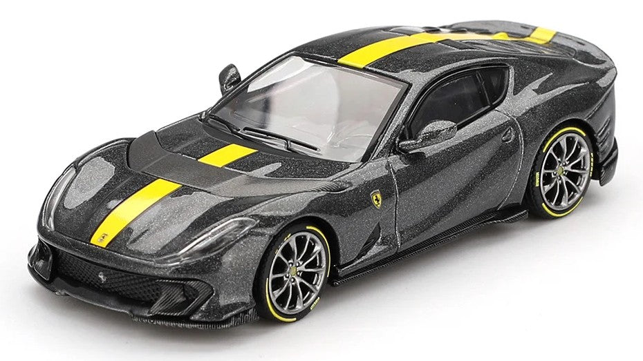 Ferrari 812 Competizione 2024 Grigio Competizione "bbr For Mini-gt" – Mini GT 1:64