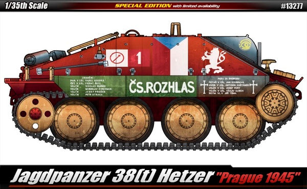 Hetzer "Prague 1945" Kit 1:35 – Academy