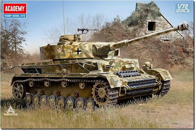 German Pz.Kpfw.Iv Ausf.H Kit 1:72 – Academy