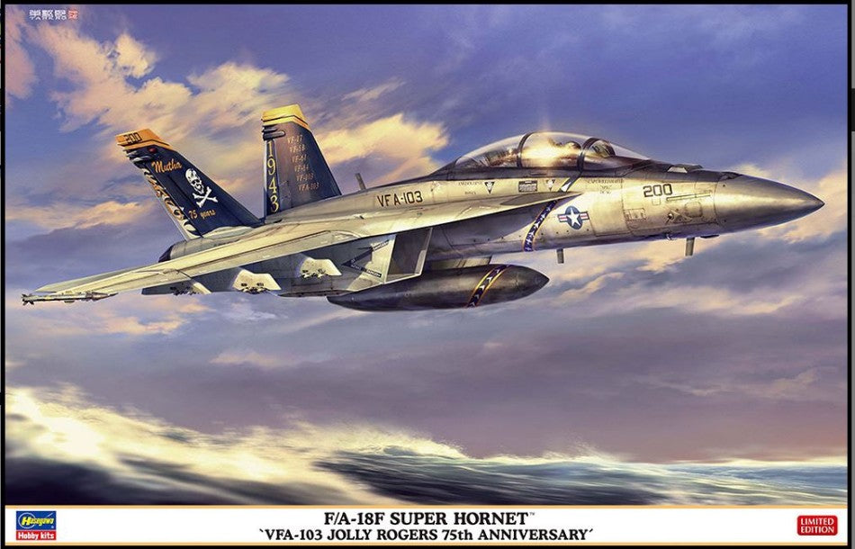 F/A-18F Super Hornet VfA-103 Jolly Rogers 75T Kit – Hasegawa 1:48