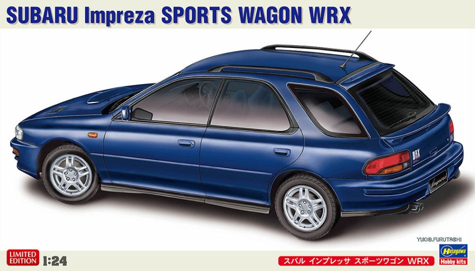 Subaru Impreza Sports Wagon Wrx Kit – Hasegawa 1:24